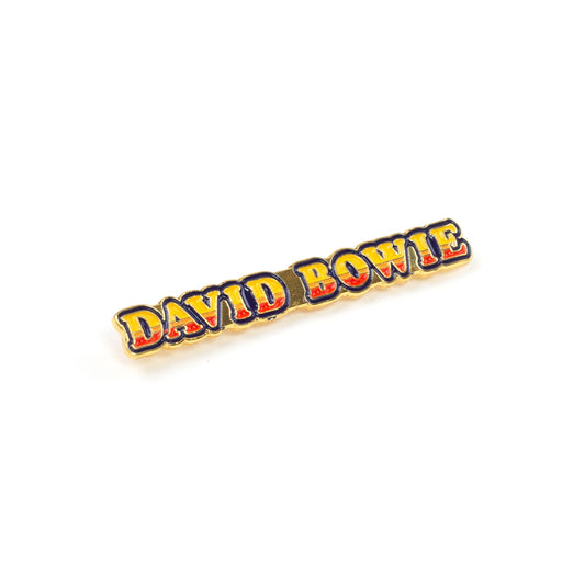 David Bowie Ziggy Stardust Logo Pin
