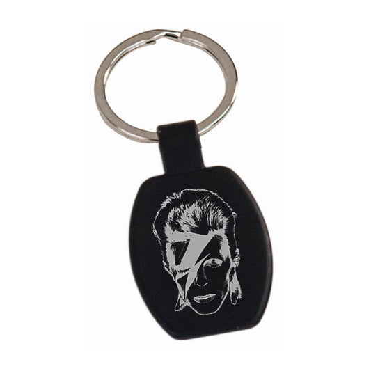 Aladdin Sane Engraved Keychain
