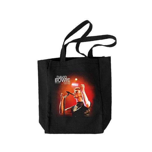 David Bowie Brilliant Live Adventures Tote Bag