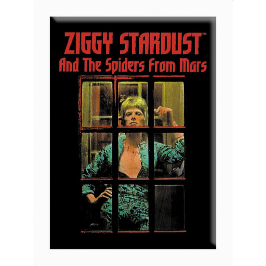 David Bowie Ziggy Window 2.5"x3.5" Magnet