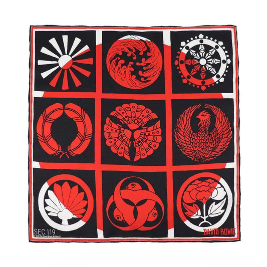 David Bowie Live in Japan Pocket Square