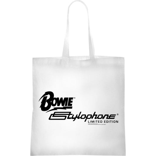 David Bowie Stylophone White Totebag
