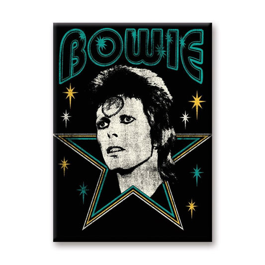 David Bowie - Star 2.5" x 3.5 " Flat Magnet