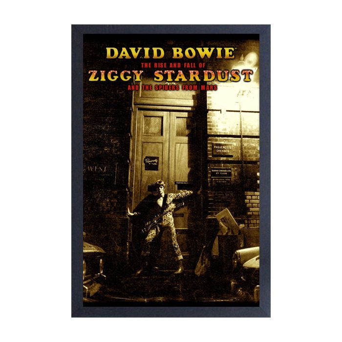 David Bowie - Ziggy-Sepia 11x17 Framed Print