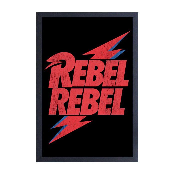 David Bowie - Rebel Rebel 11x17 Framed Print