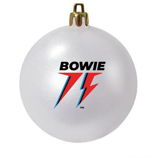 David Bowie Lighting Bolt Ornament