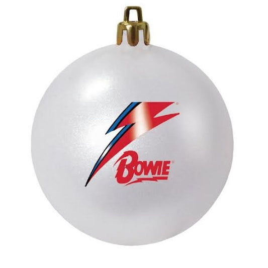 David Bowie Lighting Bolt Ornament