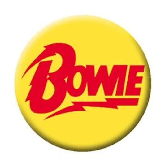 David Bowie Bolt 1.25 Inch Button