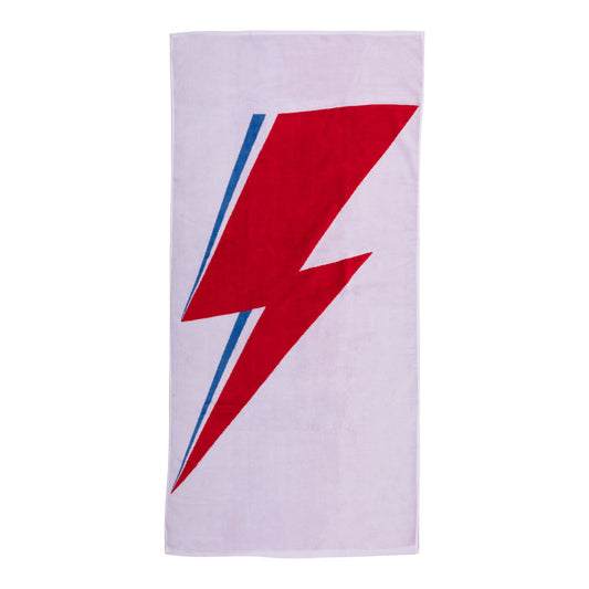 David Bowie Bolt Towel