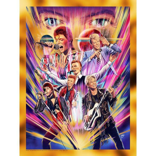 David Bowie The Sound Of Light Gold Foil Variant