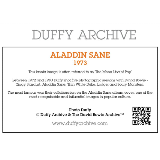 Duffy Aladdin Sane 1973 Print