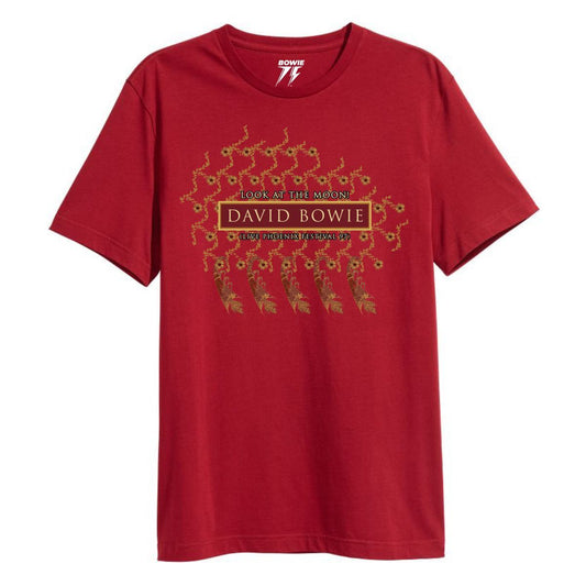 David Bowie Phoenix Festival '97 Cardinal T-shirt