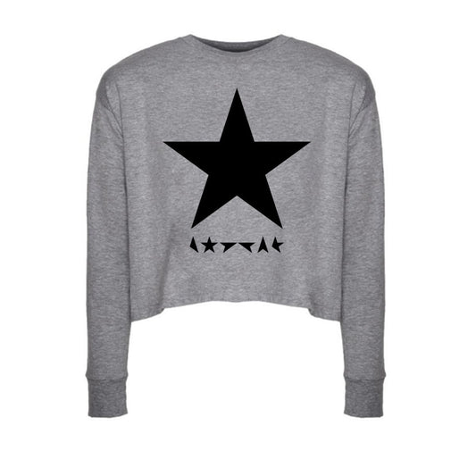 Blackstar Long Sleeve Crop Top