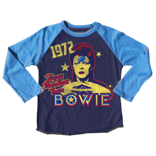 David Bowie 1972 Ziggy Stardust Tour Raglan Tee