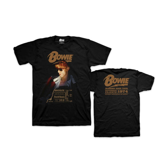 David Bowie Diamond Dogs LA Tour T-Shirt