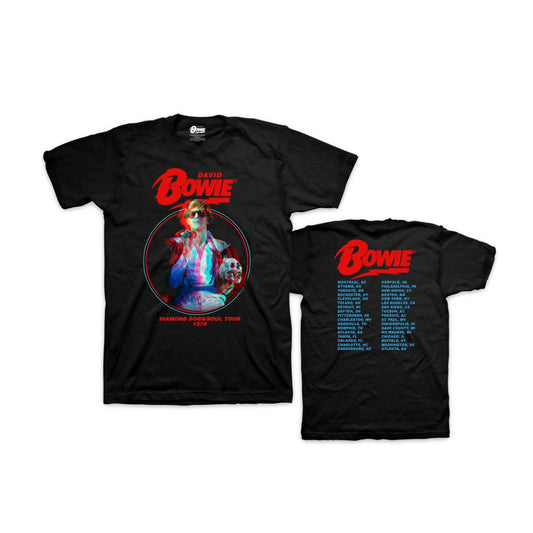 David Bowie Diamond Dogs Soul Tour T-Shirt