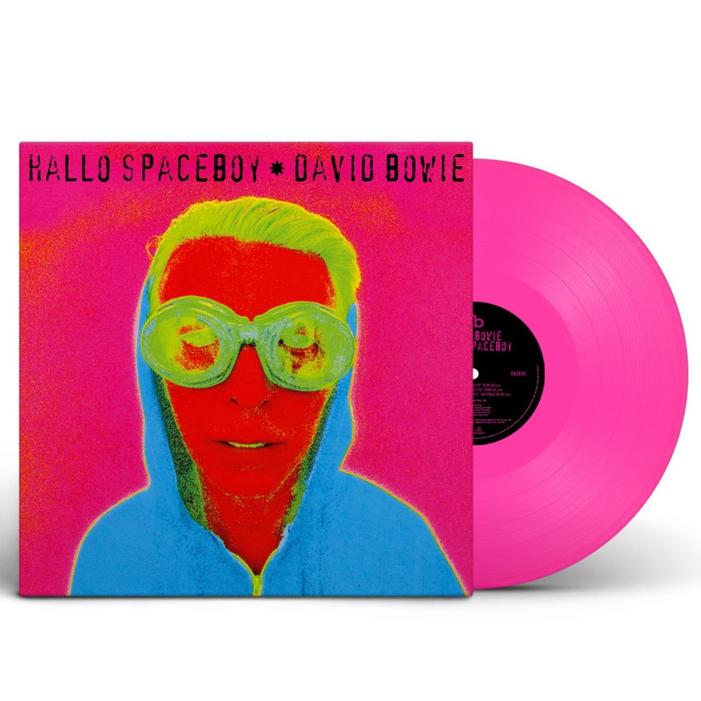 Hallo Spaceboy Neon Pink Vinyl 12" Maxi Single