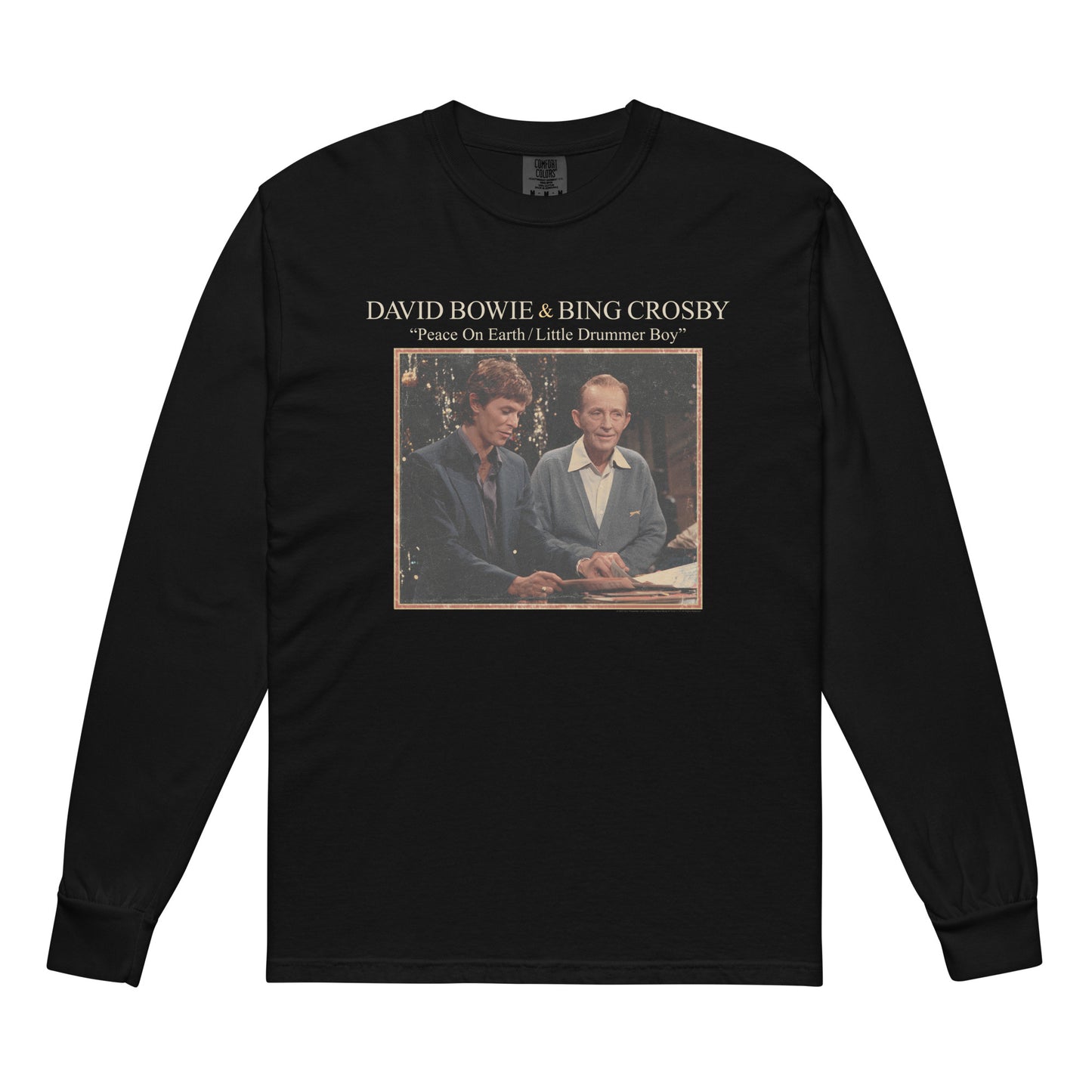 David Bowie & Bing Crosby Peace On Earth Long Sleeve