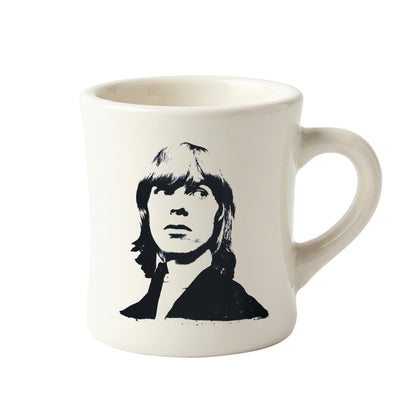 Black and White Portait Diner Mug