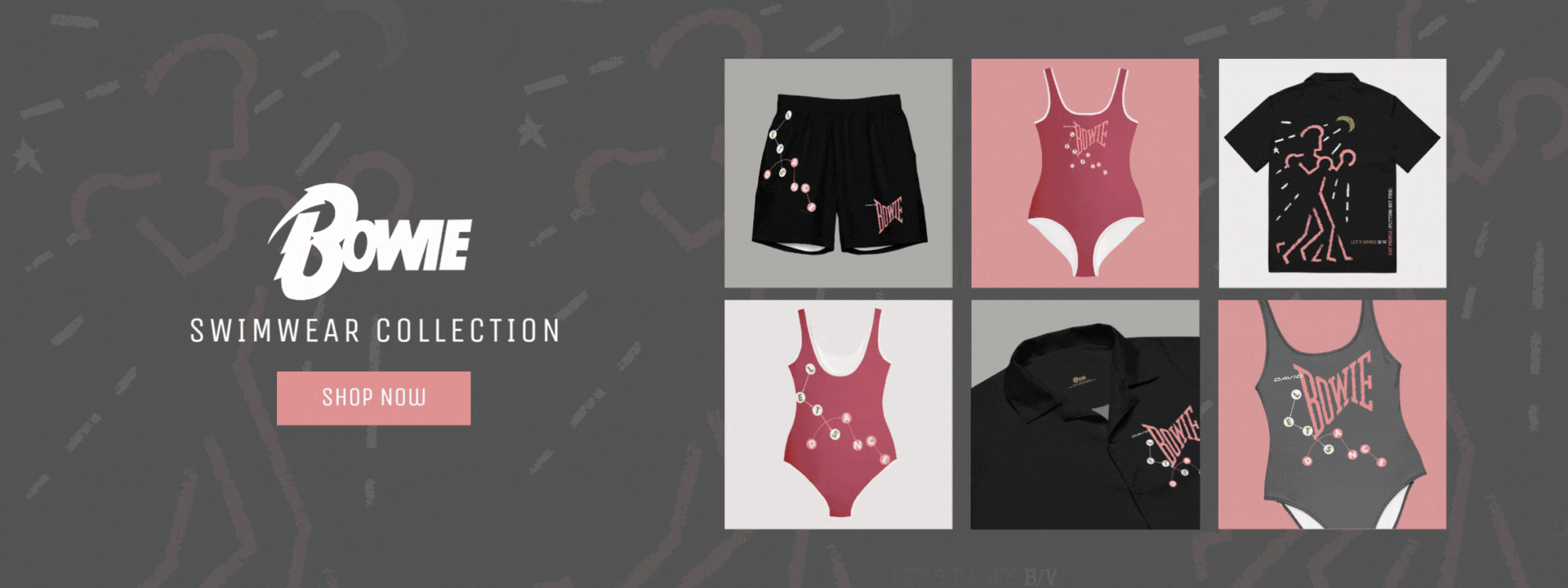 David Bowie Swimwear Collection Now Available!