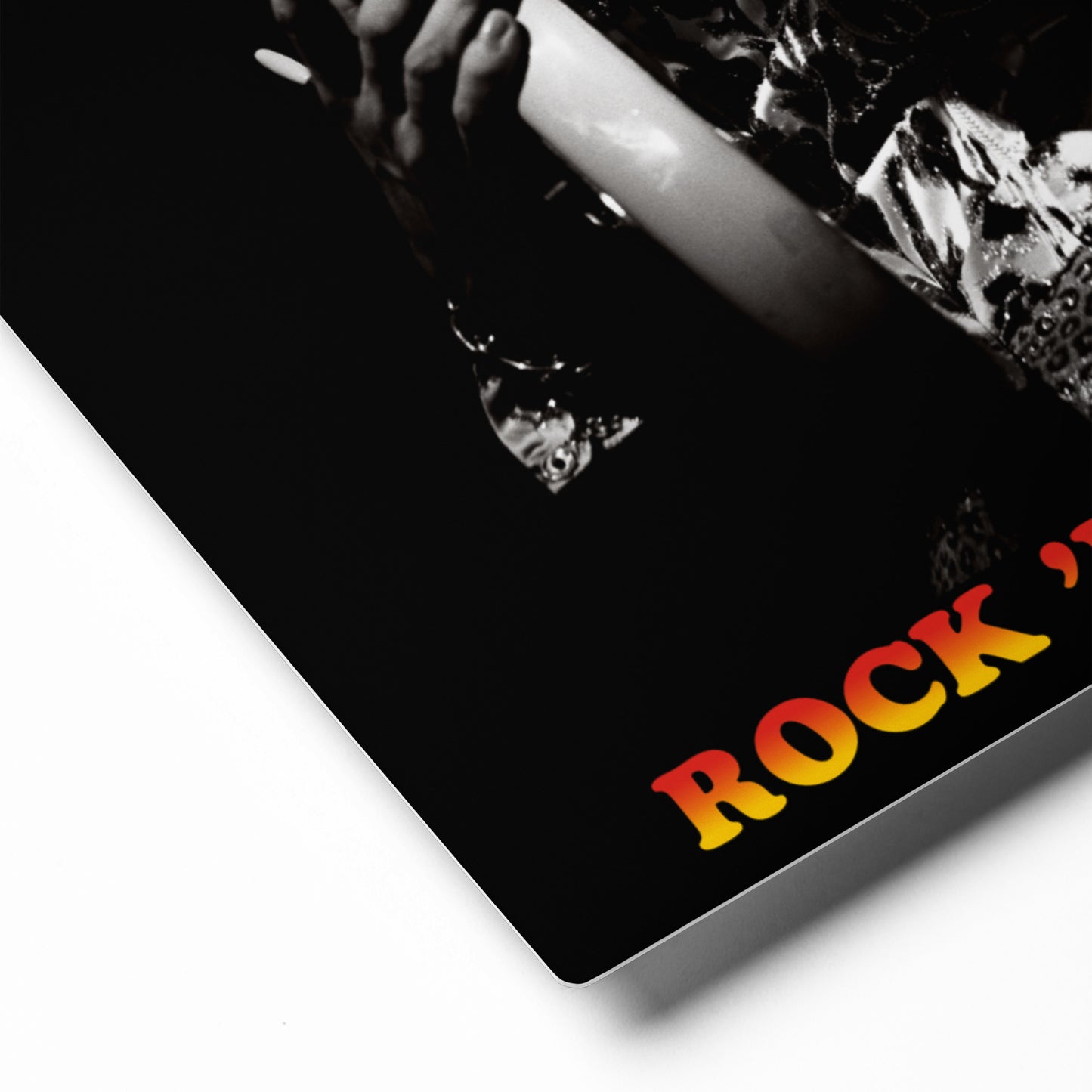 David Bowie Rock n' Roll Star Metal Print