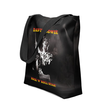 David Bowie Rock n' Roll Star Tote