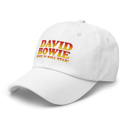 David Bowie Rock n' Roll Star Dad Hat