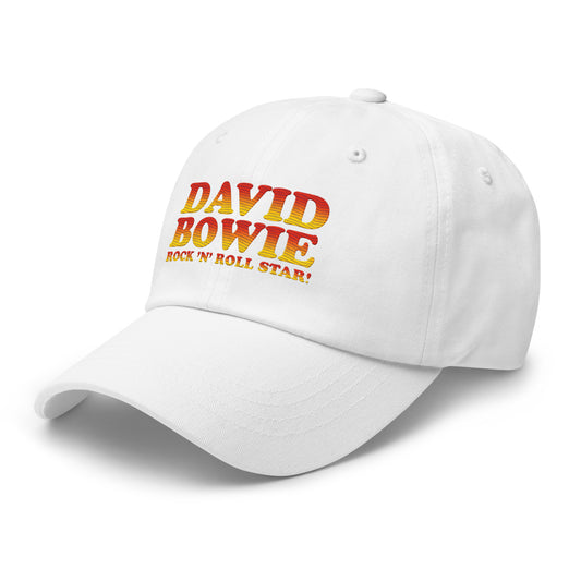 David Bowie Rock n' Roll Star Dad Hat