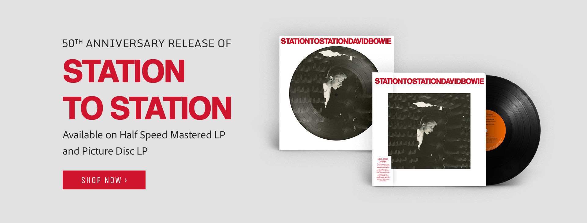 Station to Station 50th Anniversary LPs Now Available