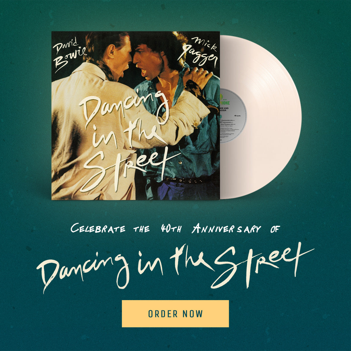 David Bowie x Mick Jagger Dancing in the Street Now Available!