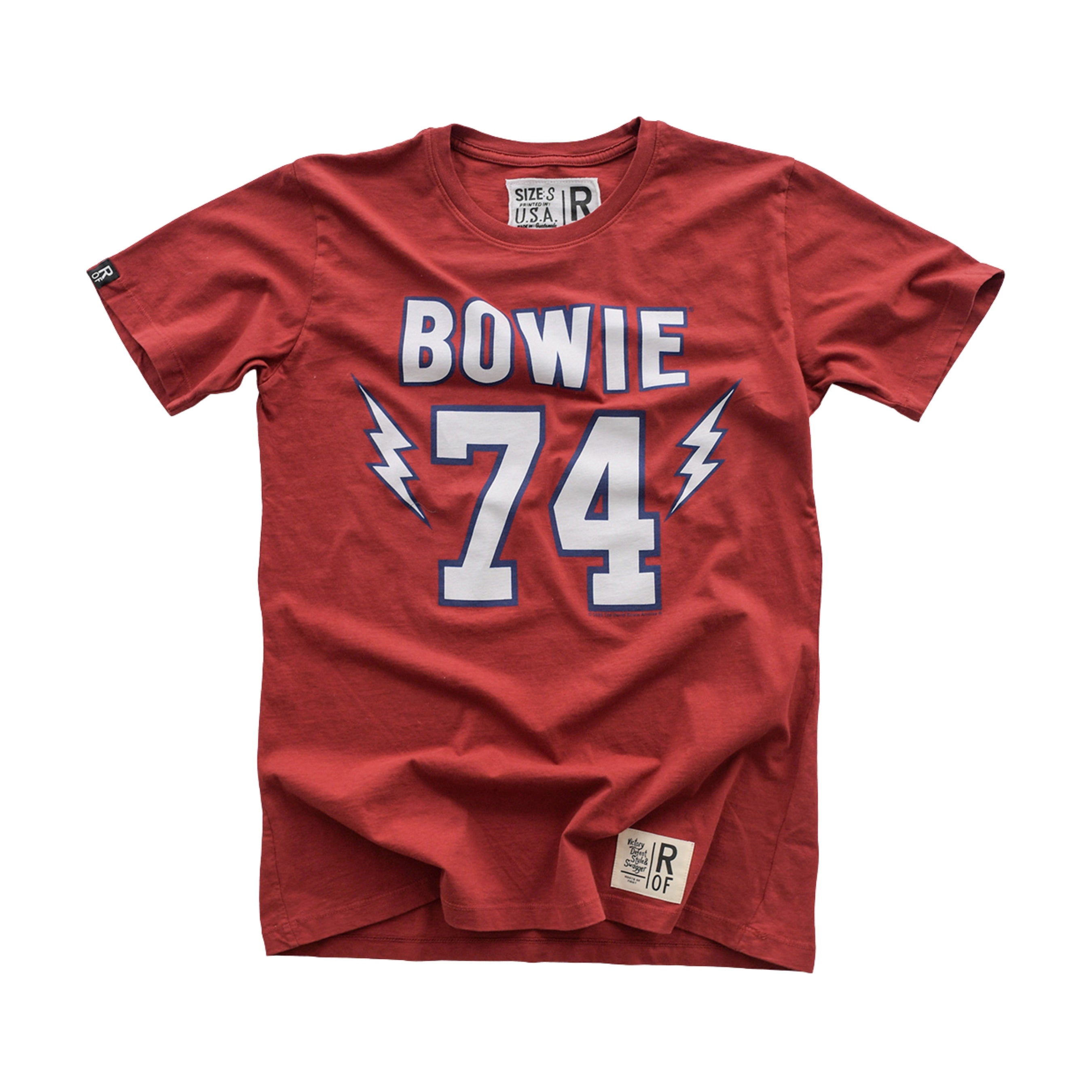 Bowie '74 Cardinal T-Shirt – David Bowie