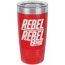 Rebel Rebel Logo Laser Etched Polar Camel Travel Mug