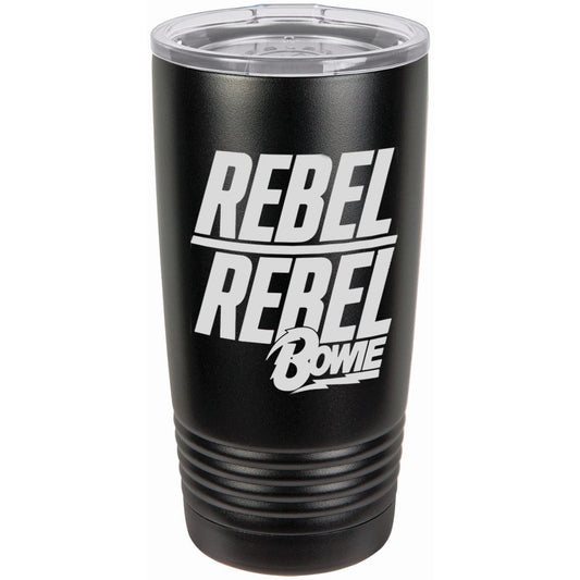 Rebel Rebel Logo Laser Etched Polar Camel Travel Mug