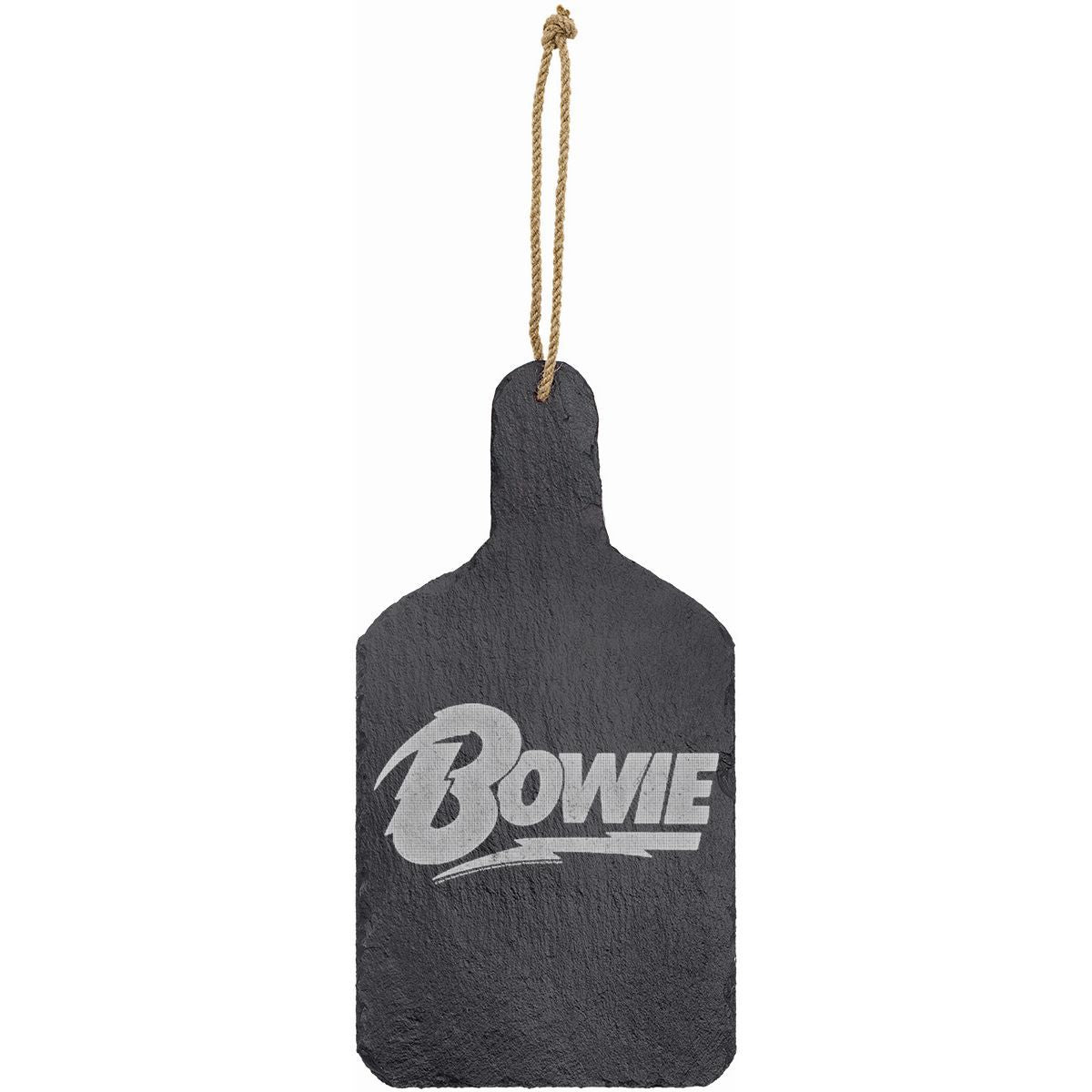 Bowie Logo Laser Engraved Paddle Slate Cutting Board