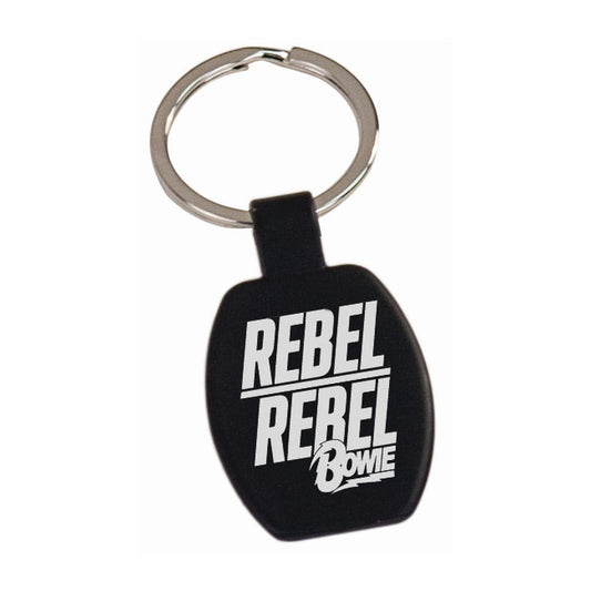 Rebel Rebel Engraved Keychain