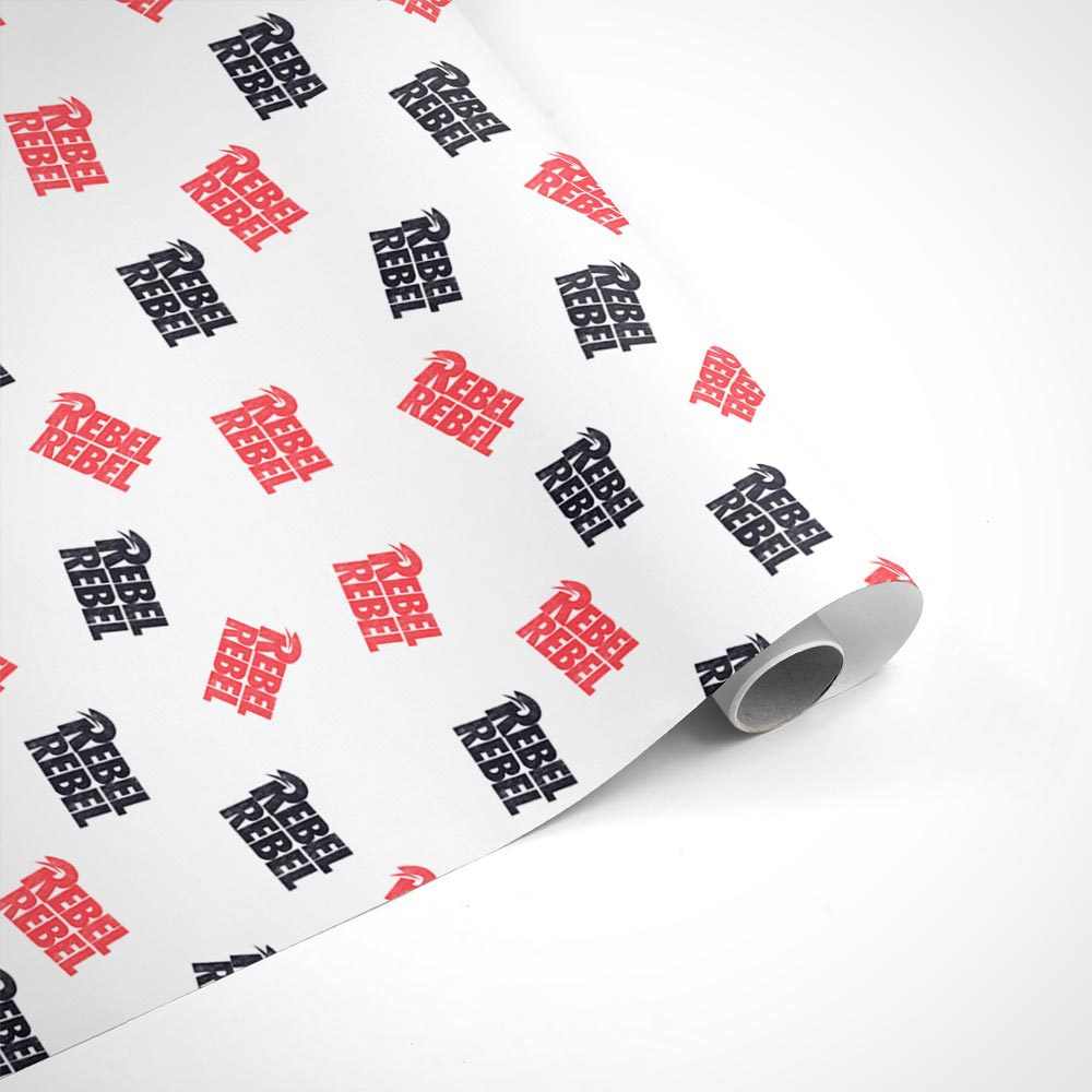 David Bowie Rebel Rebel Wrapping Paper