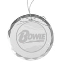 Space Oddity Round Laser-Etched Glass Ornament