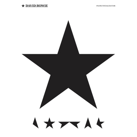 Blackstar - Piano/Vocal/Guitar Artist Songbook – David Bowie