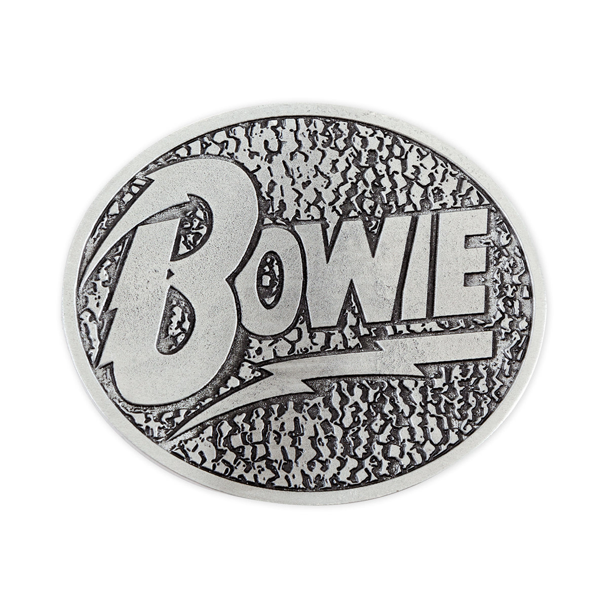 David Bowie Silver Finish Belt Buckle