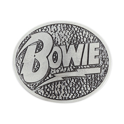 David Bowie Silver Finish Belt Buckle