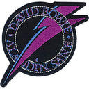 David Bowie Aladdin Bolt 3.3"x3.4" Patch