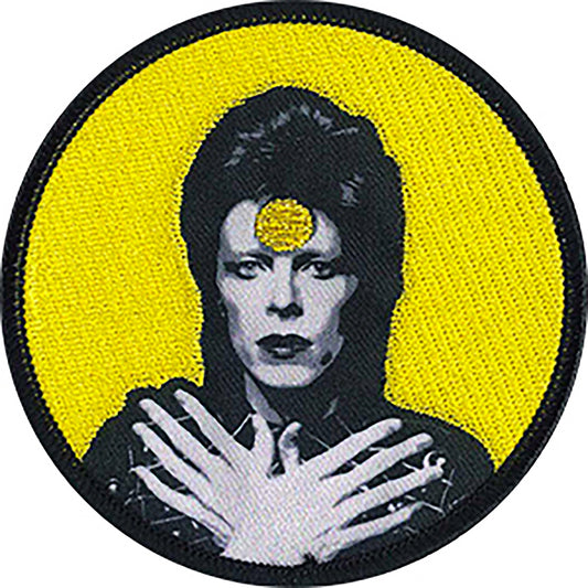 David Bowie Ziggy 3.5" Round Patch