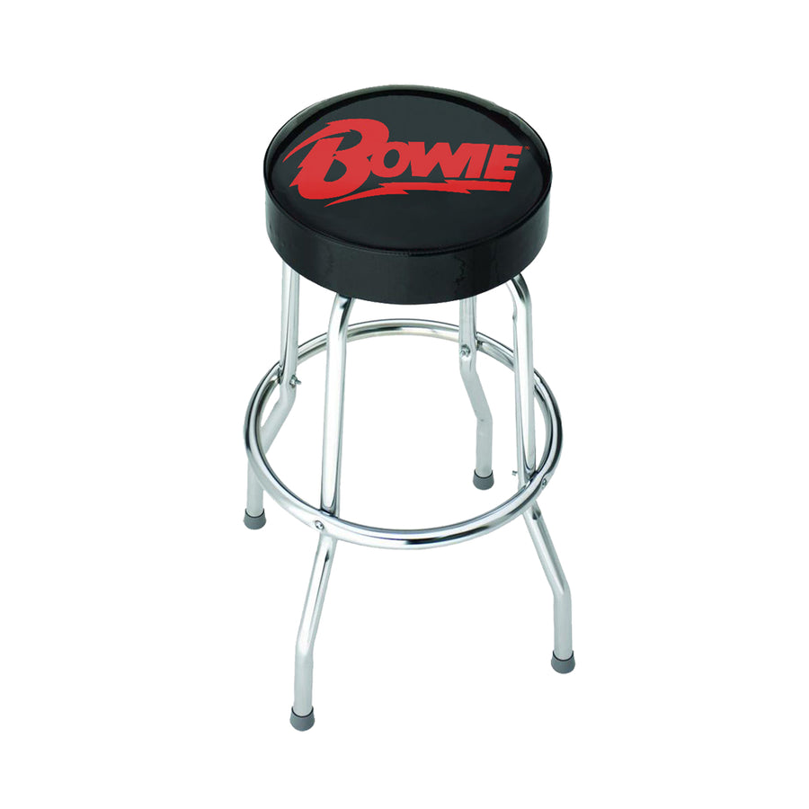 David Bowie Logo Barstool