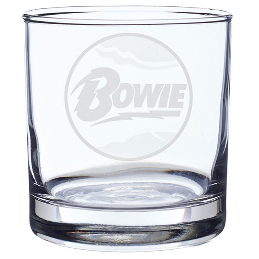Space Oddity Laser-Etched Rocks Glass
