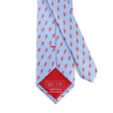 David Bowie Light Blue All Over Bolt Tie