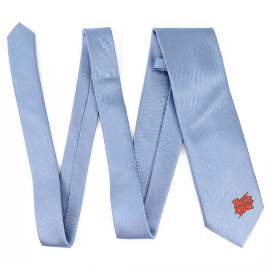 David Bowie Light Blue Rebel Rebel Tie