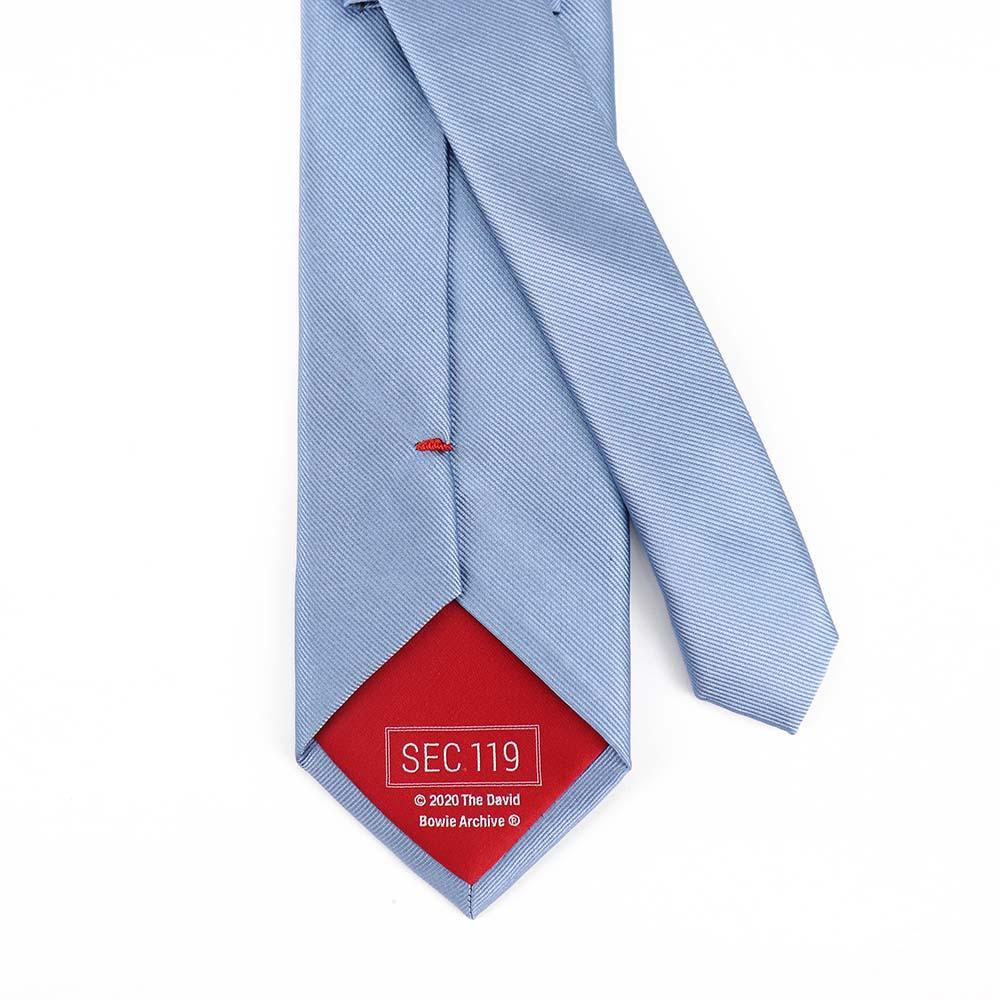 David Bowie Light Blue Rebel Rebel Tie