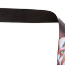 David Bowie Aladdin Printed Leather Guitar Strap