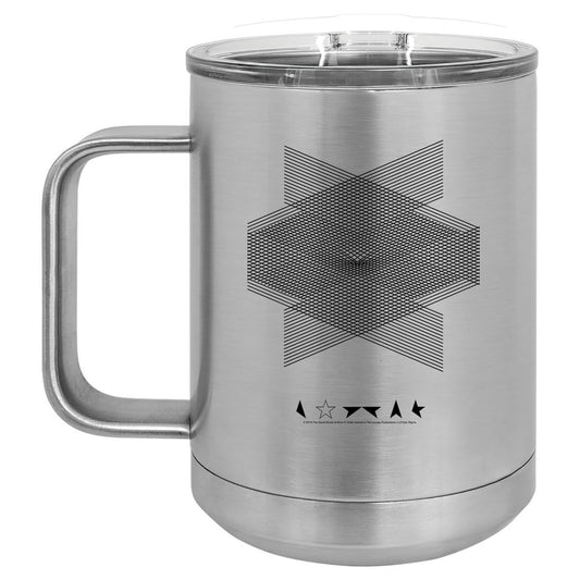 Crossed Signals Polar Camel Travel Mug