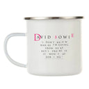 I Don't Know Camping Mug